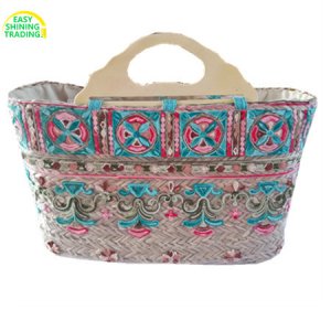 fashion straw bag embroidery Pattern