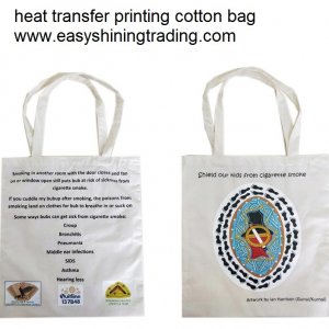 heat transfer Cotton Bag