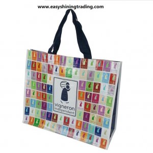 bestselling customized printing PE woven bag 