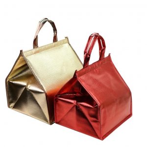 Non woven metallic cooler bag