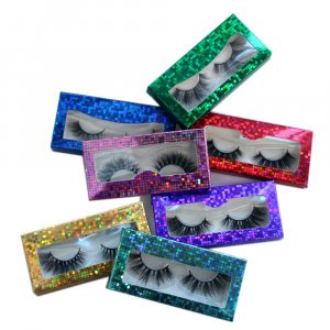 Eyelash paper box