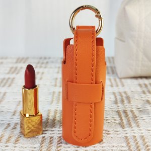 Lipstick Holder Key Chain for Car Keys Keychains Lipstick Organizer Case