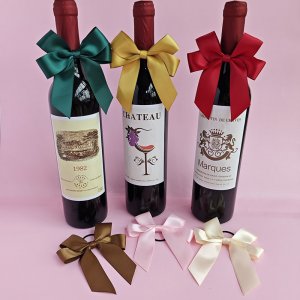 wine bottle bow