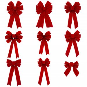 Christmas velvet bow